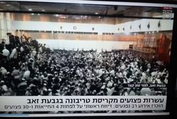 W izraelskiej synagodze zawaliła się trybuna pełna ludzi. Wśród ofiar chłopiec