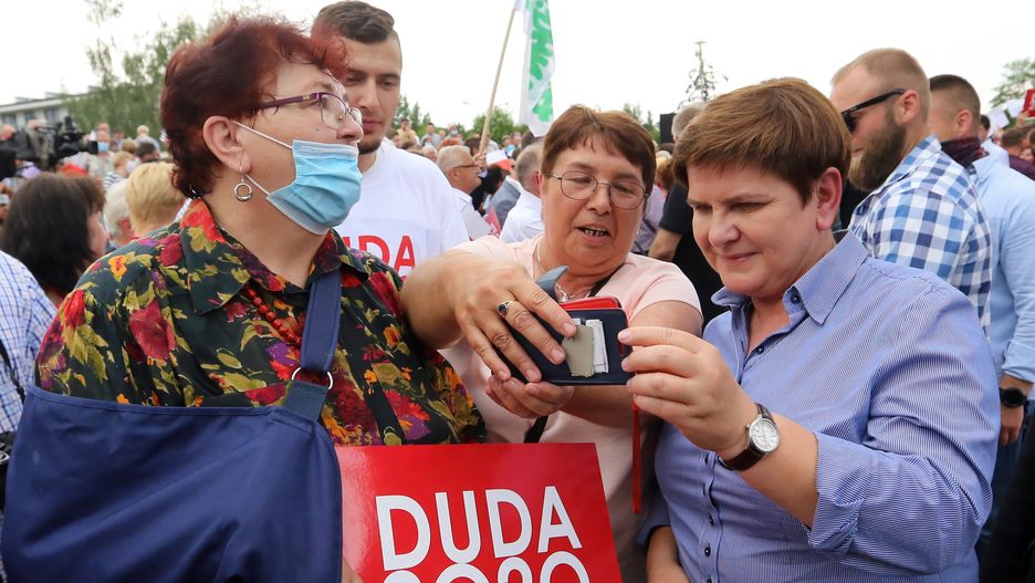 Beata Szydło jest szefową sztabu programowego Andrzeja Dudy