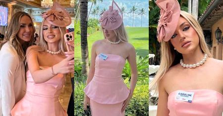 Caroline Derpienski brata się z synową Donalda Trumpa w luksusowej rezydencji Mar-a-Lago (ZDJĘCIA)