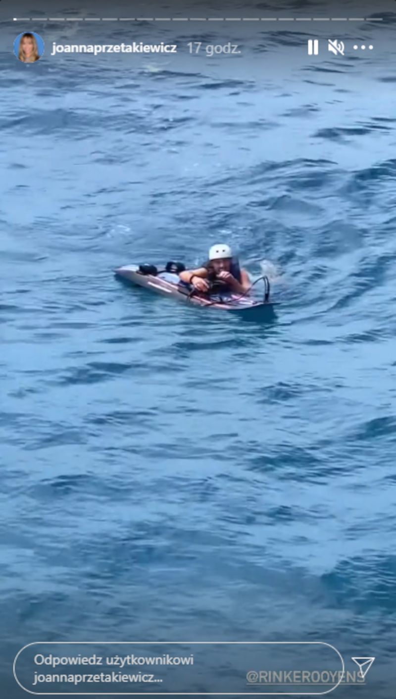 Joanna Przetakiewicz i Rinke Rooyens balują w Saint-Tropez