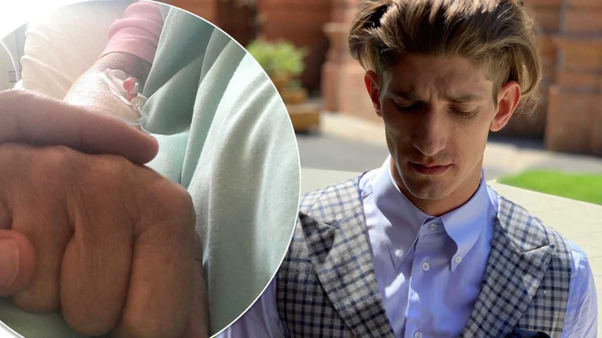 Michał Baryza pożegnał babcię