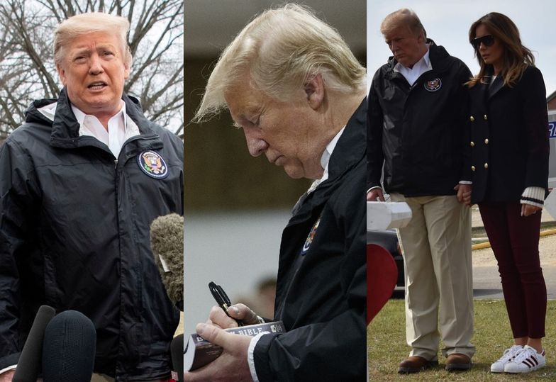 Donald i Melania Trump wspierają ofiary zabójczego tornado