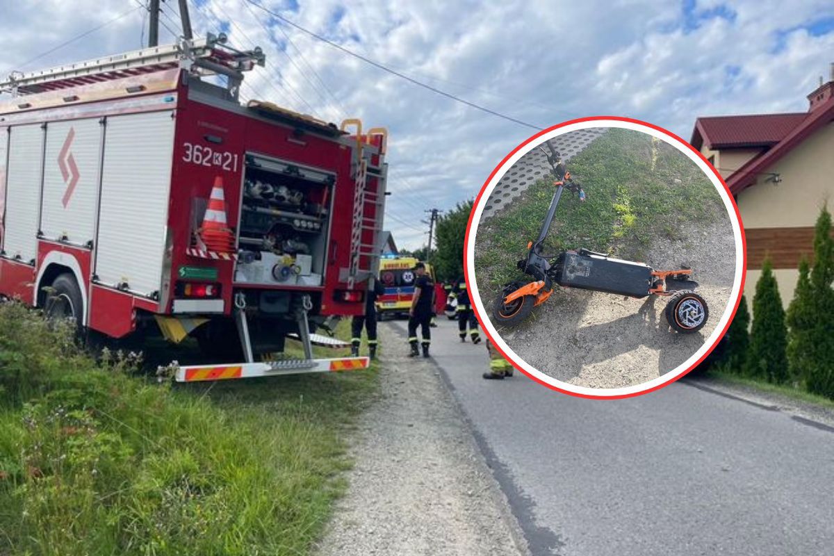 11-latek zginął na hulajnodze. "Kierowca nie miał pola manewru"