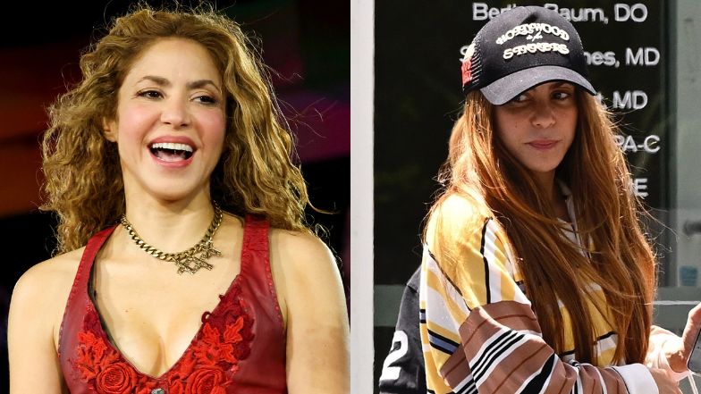 Naturalna Shakira opuszcza gabinet dermatologiczny