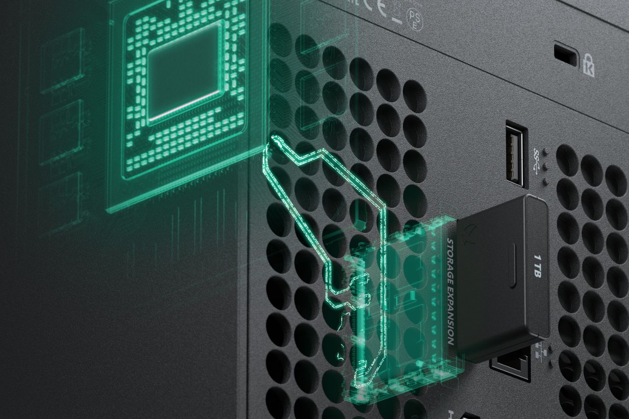 Microsoft będzie sprzedawał rozszerzenia SSD do Xbox Series X, fot. Microsoft