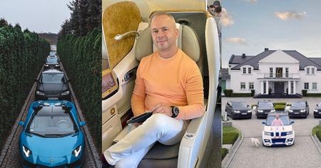 "Tajemniczy milioner z Instagrama", właściciel luksusowej willi i najdroższych aut. Kim jest Piotr Śledź? (ZDJĘCIA)