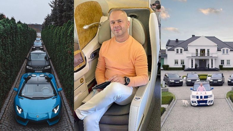 "Tajemniczy milioner z Instagrama", właściciel luksusowej willi i najdroższych aut. Kim jest Piotr Śledź? (ZDJĘCIA)