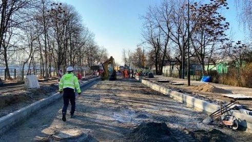 Wkrótce przejedziemy z Sosnowca do Mysłowic ul. Ostrogórską.