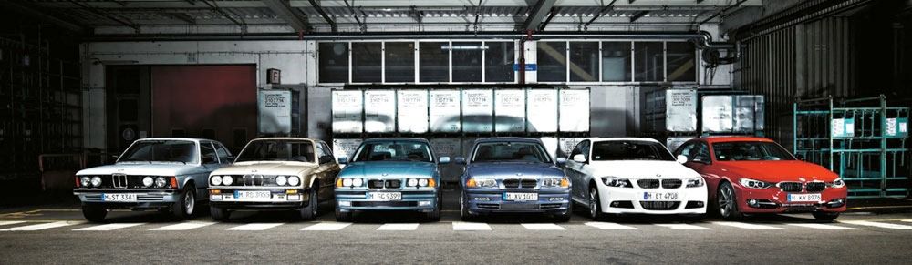 BMW serii 3 na przestrzeni lat