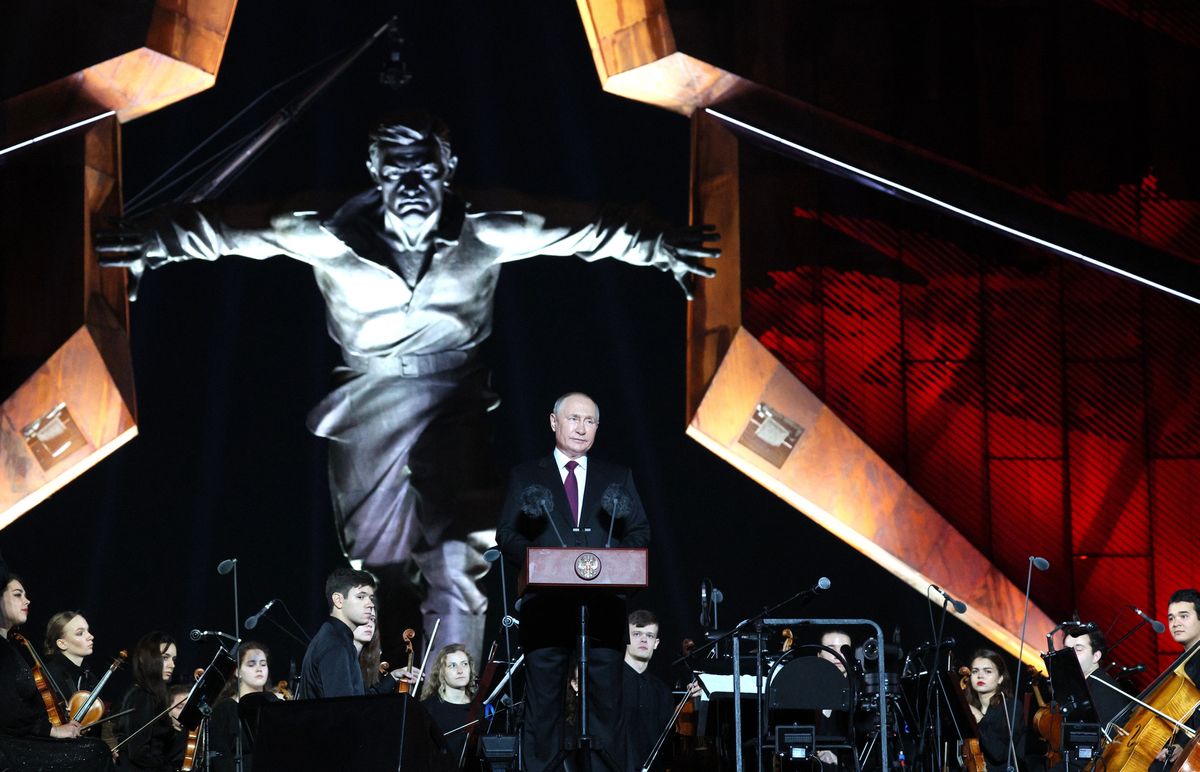 Władimir Putin wystąpił w wydarzeniu z okazji 80. rocznicy zakończenia bitwy pod Kurskiem