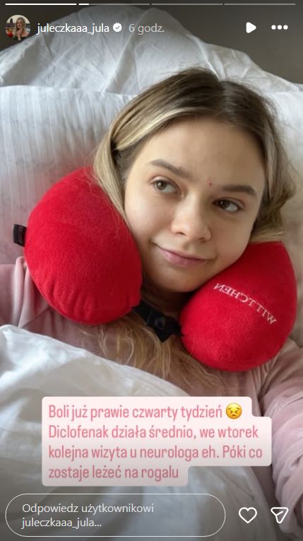 Julia Wróblewska o bólu