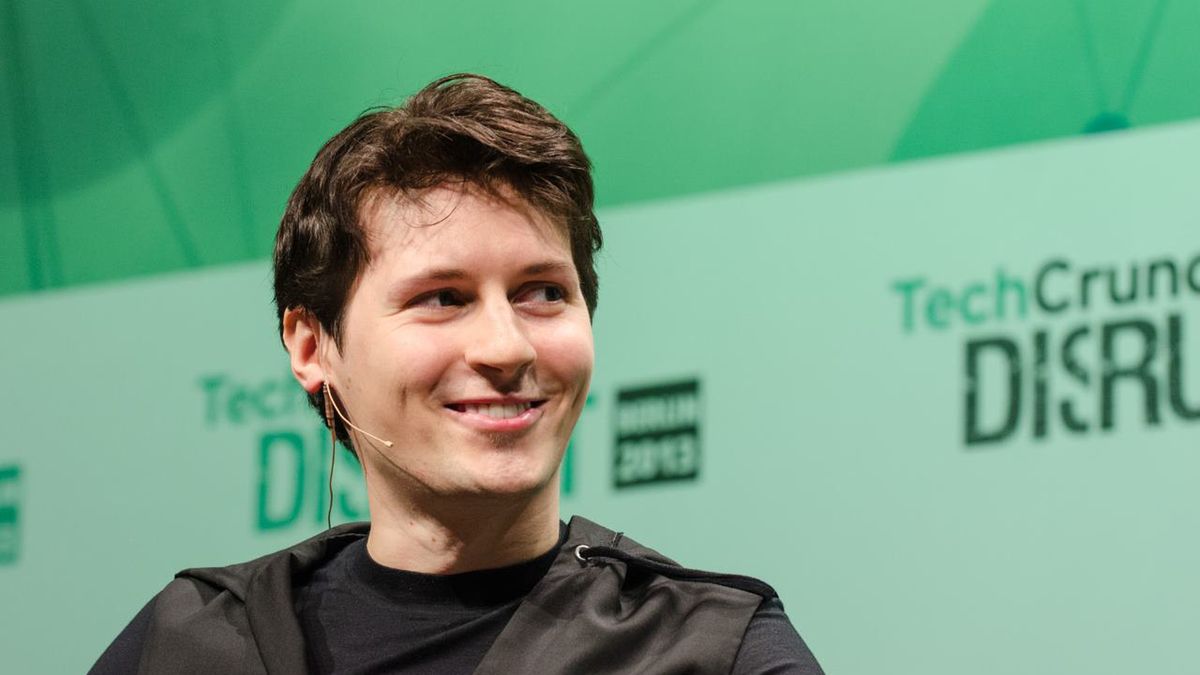 Paweł Durow. fot. TechCrunch na licencji CC BY 2.0