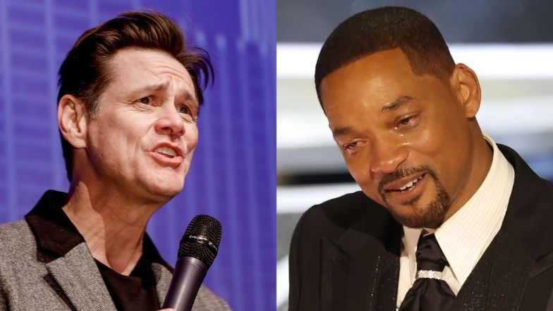 Jim Carrey potępia zachowanie Willa Smitha na oscarowej gali