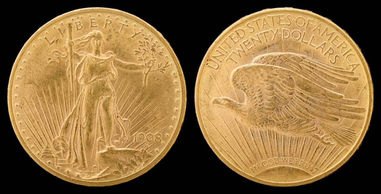 The Saint — Gaudens Double Eagle from 1933