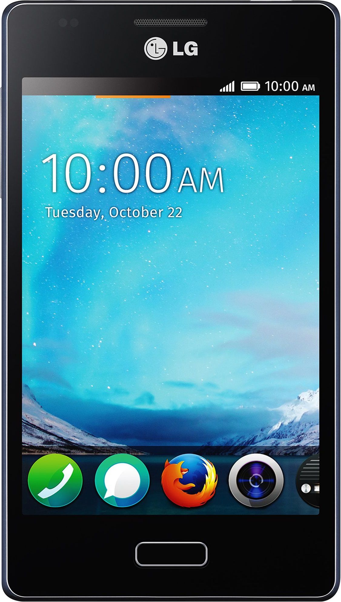 LG Fireweb jest smartfonem z systemem operacyjnym Firefox OS