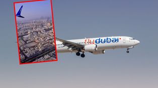 Incydent w samolocie Flydubai. Jest nagranie