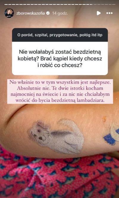 Zofia Zborowska urządziła instagramową sesję Q&A