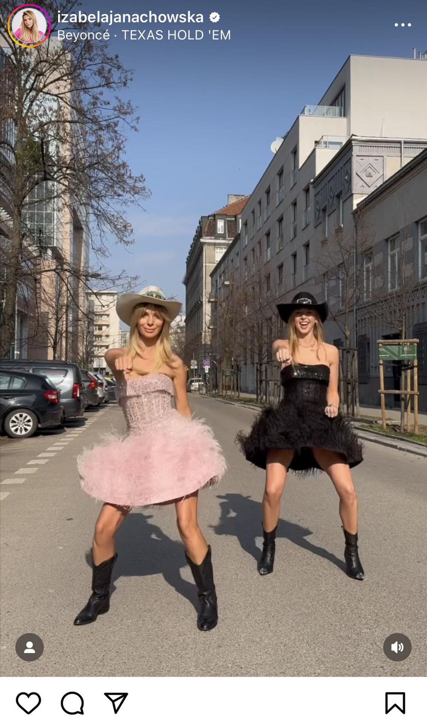 Izabela Janachowska w koktajlowej sukience 