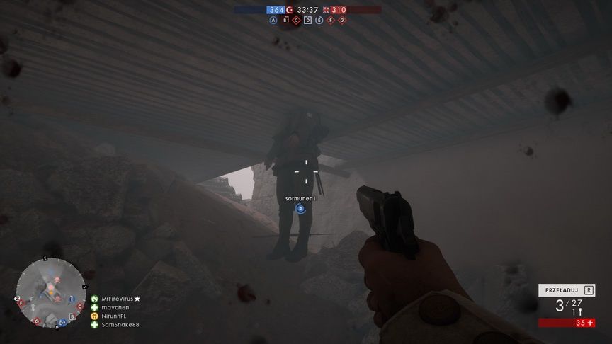 Battlefield 1 - błędy w rozgrywce