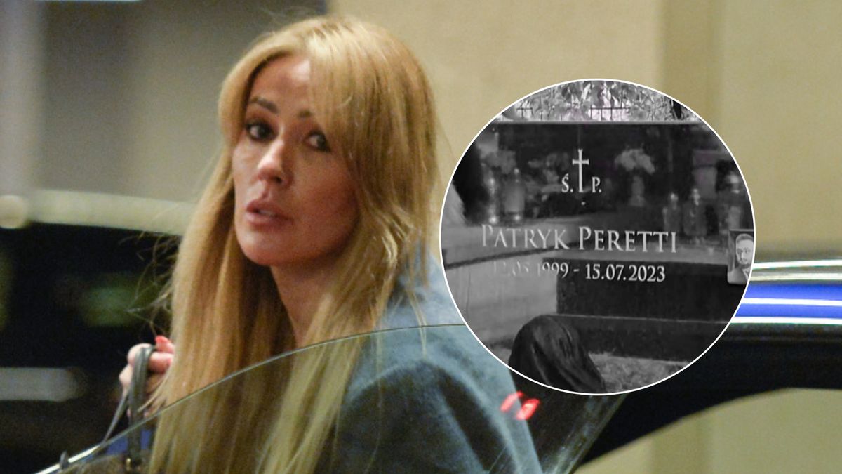 Sylwia Peretti odwiedziła grób syna na Wszystkich Świętych