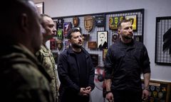 Niespodziewana wizyta Zełenskiego. Pokazał nagranie z frontu