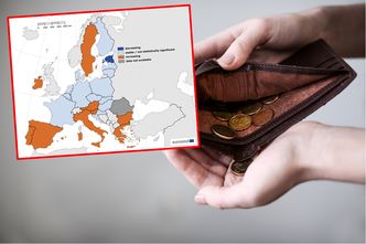 Koronakryzys w kilku krajach zwiększył ryzyko ubóstwa. Eurostat prezentuje mapę