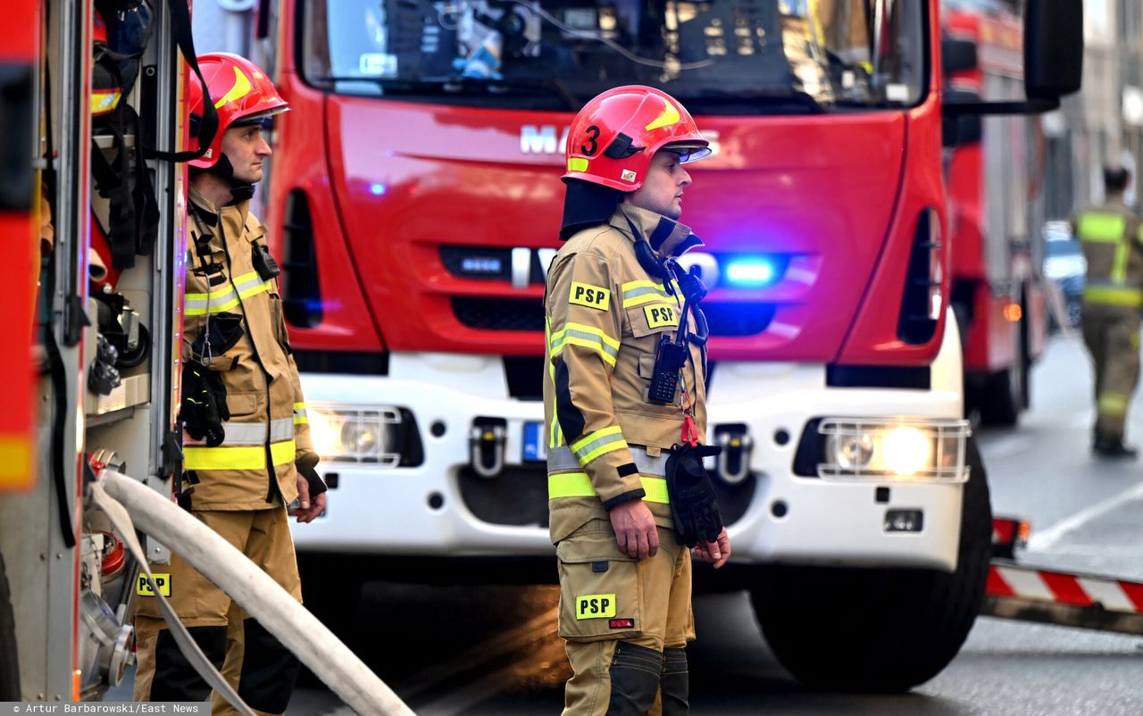 Wyciek w szkole w Wadowicach. Ewakuowano uczniów