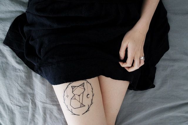 Zwierzęta w tatuażach damskich są nośnikami ukrytych znaczeń