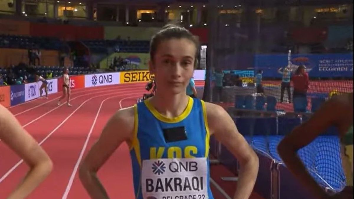 Serbowie zamazali flagę Kosowa 