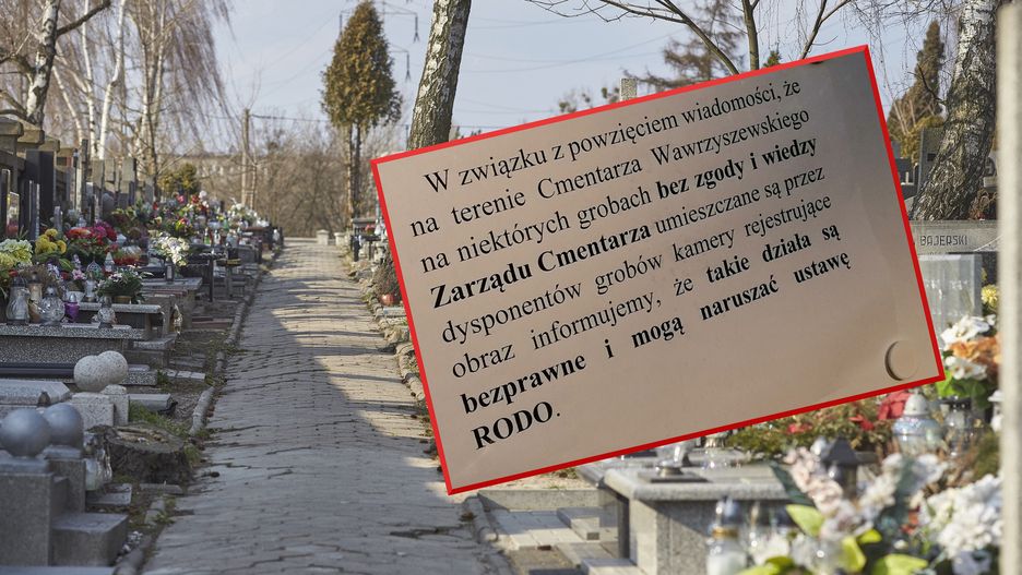 Nowy sposób na walkę ze złodziejami cmentarnymi - kamery i fotopułapki.