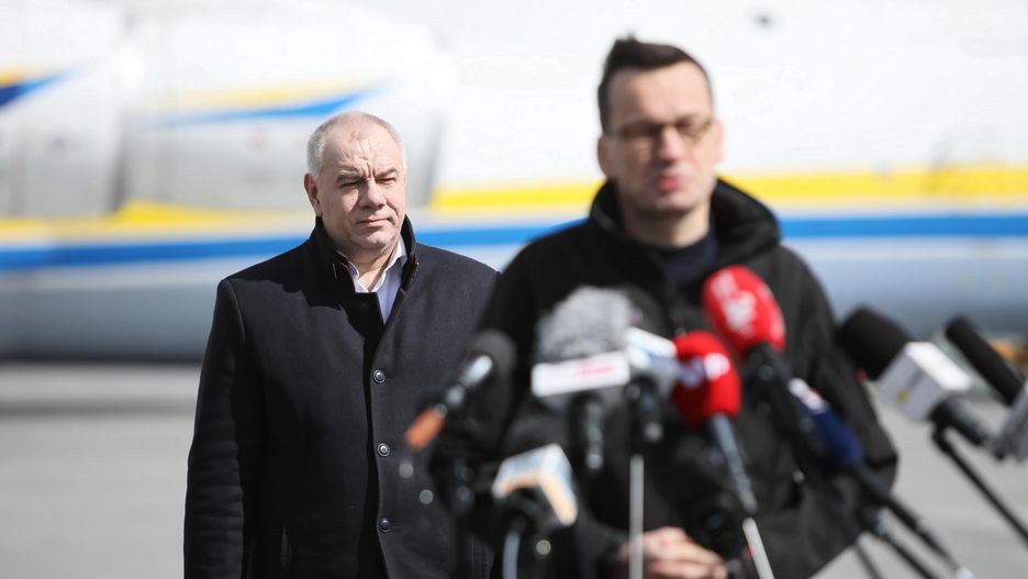 Wybory prezydenckie 2020. Jacek Sasin i Mateusz Morawiecki
