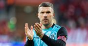 Podolski nieźle się odpalił. Kibice zareagowali w mgnieniu oka