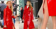 Odchudzona Blake Lively z torebką za 20 tysięcy