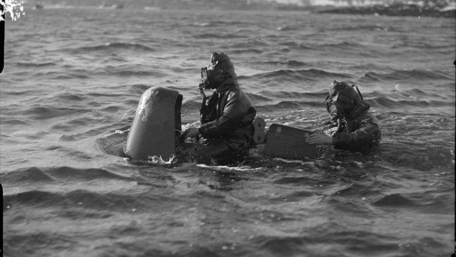 Chariot - brytyjska żywa torpeda z czasów II wojny światowej