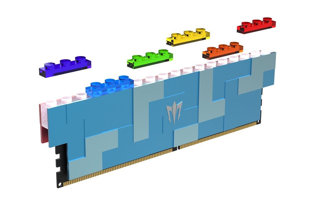 Obudowa komputera z klocków LEGO to mało? Zobacz te moduły pamięci