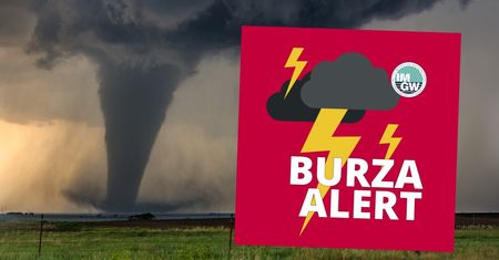 Uwaga! Pogoda będzie szaleć. Burze, a nawet trąby powietrzne. IMGW alarmuje