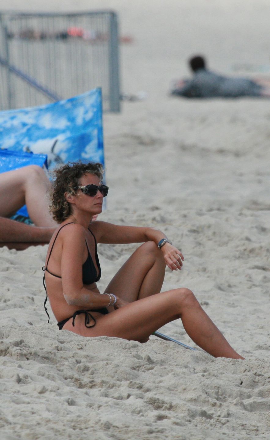 Rodzinne wakacje Moniki Mrozowskiej w Chałupach