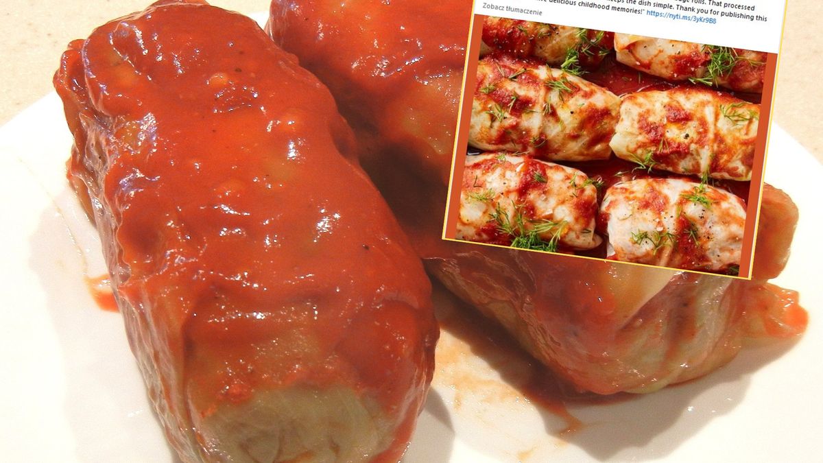  "The New York Times" opublikował przepis na gołąbki. Komentującym nie spodobał się jeden składnik