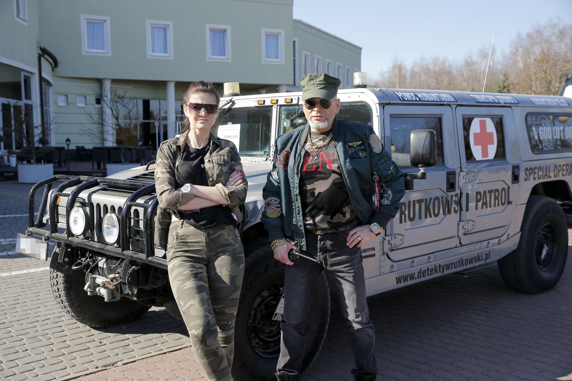 Krzysztofowi Rutkowskiemu towarzyszyła żona