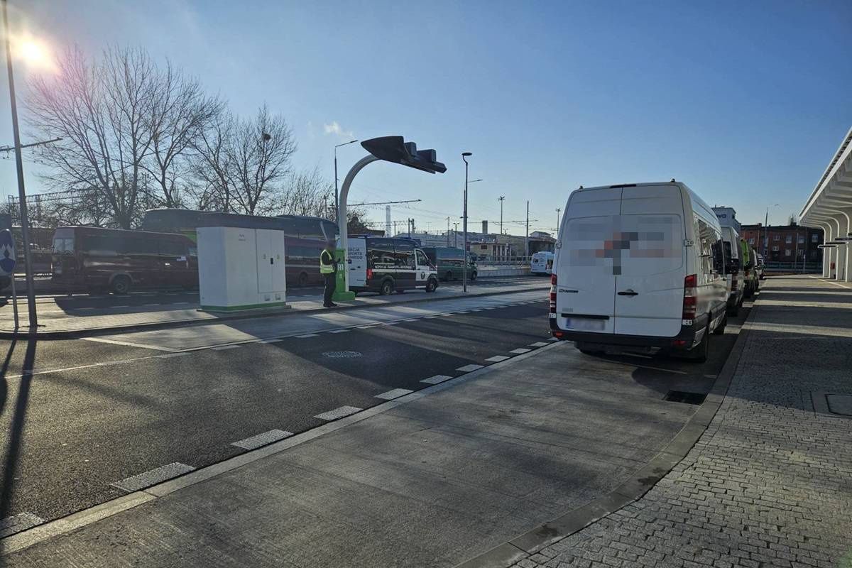 Kontrola ITD na Dworcu Lublin