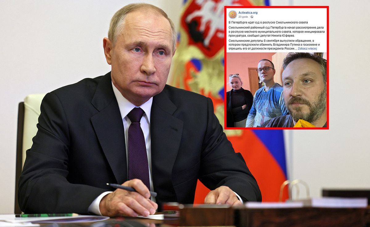 Są tacy w Rosji, którzy otwarcie domagają się usunięcia Putina 