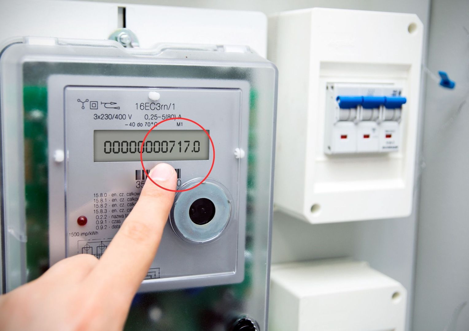 Licznik elektryczny może działać wadliwie