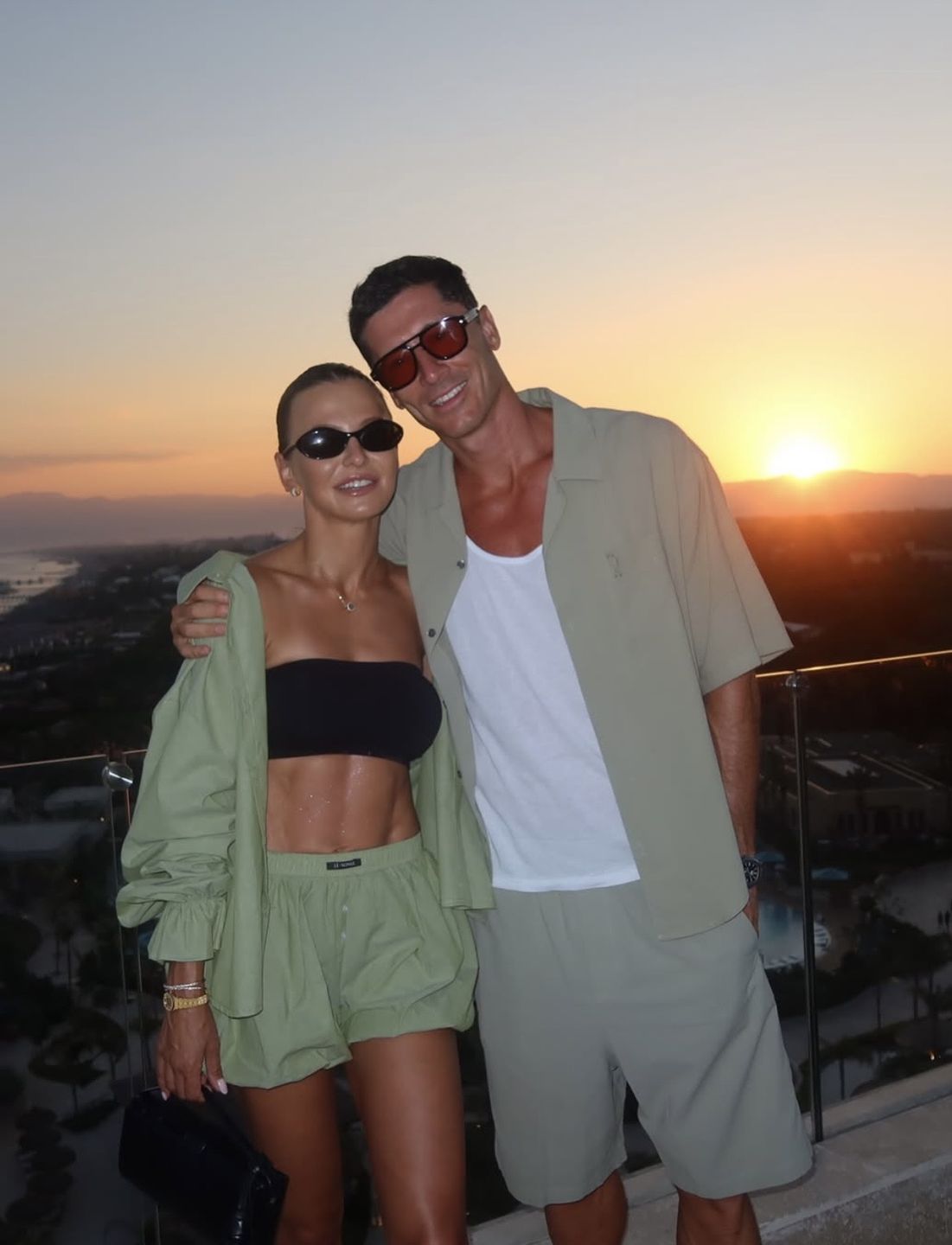 Anna i Robert Lewandowscy 