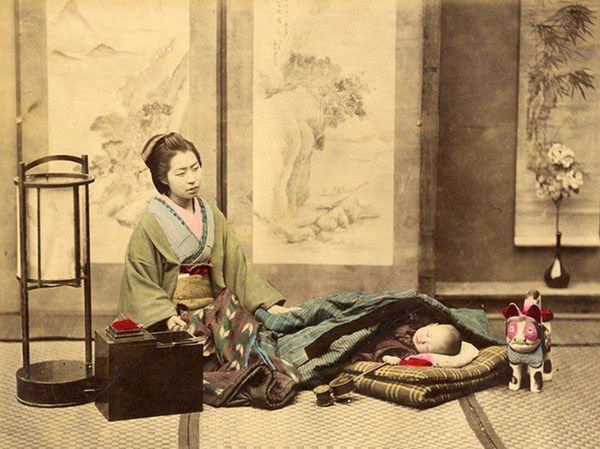 Barwione zdjęcia z Japonii - tak wyglądały początki kolorowej fotografii 10