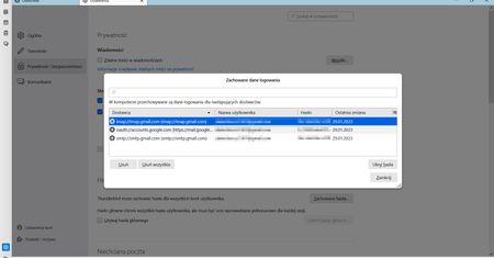 Thunderbird: jak odczytać zapisane hasło?