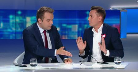 Awantura na wizji. Rzecznik PiS wyciągnął kartkę i długopis