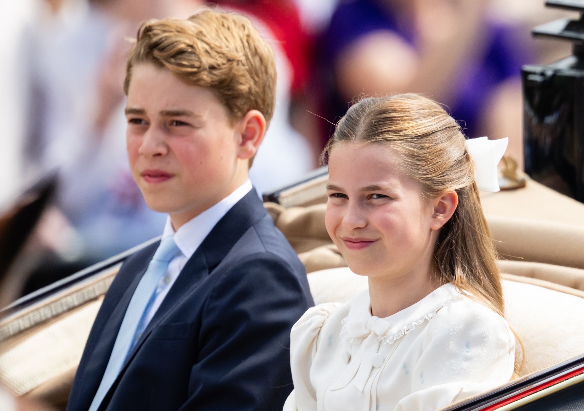 Księżniczka Charlotte i Książę George