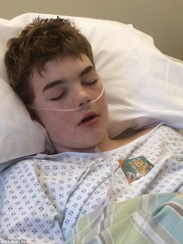 Cameron w szpitalu / DailyMail