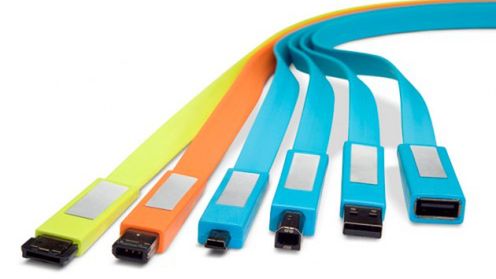 Kolorowe kable LaCie, które się nie poplączą 1