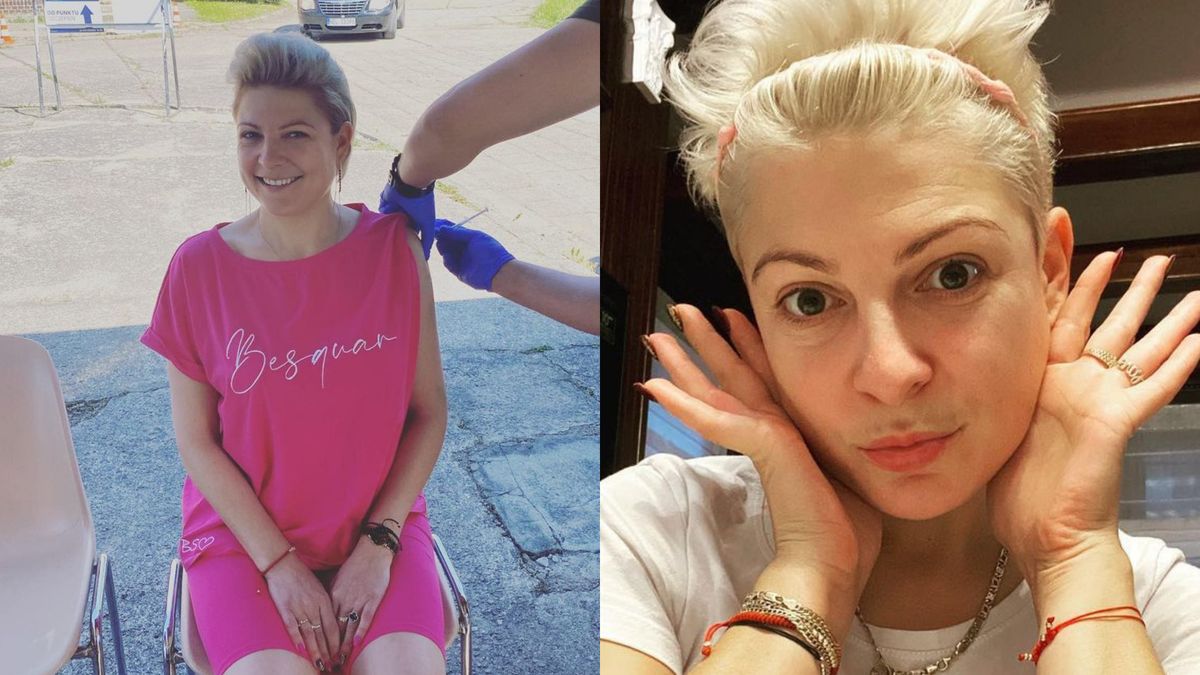 Magdalena Narożna zaszczepiła się przeciw COVID-19